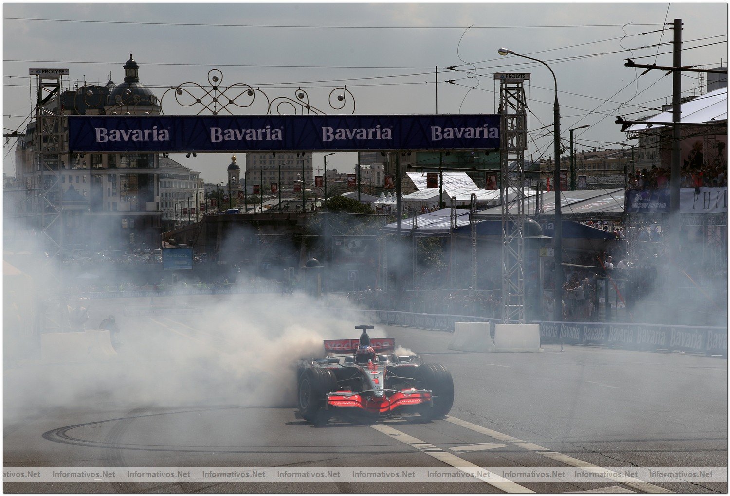 Bavaria Moscow City Racing 2010. Jenson Button