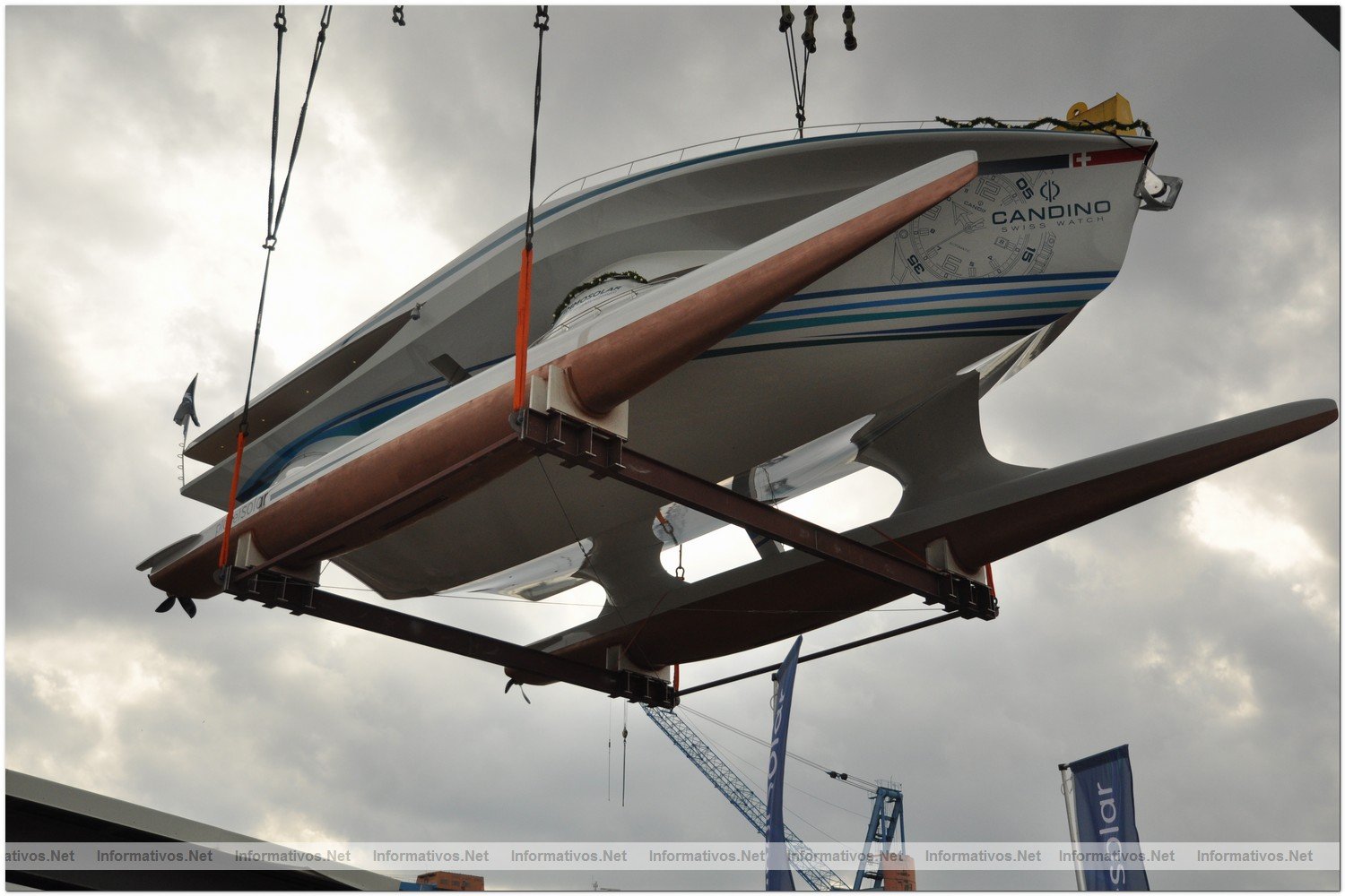 Botadura del MS TRANOR PlanetSolar, el mayor barco solar del mundo