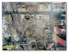 :: Pulse para Ampliar :: Foto aérea de la Zona Cero con la ubicación original de los edificios.