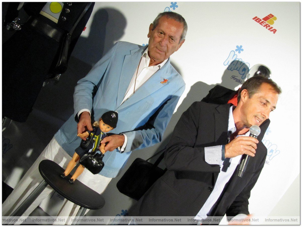 Madrid, Cibeles Fashion Week Sep010.- Elio Berhanyer en la presentacin de una edicin limitada de muecas Nancy de la que slo se comercializarn 14.000 unidades.