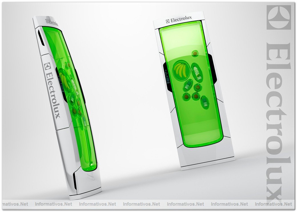 Bio Robot Refrigerator, Yuriy Dmitriev, Russia: Cool, Green, Food