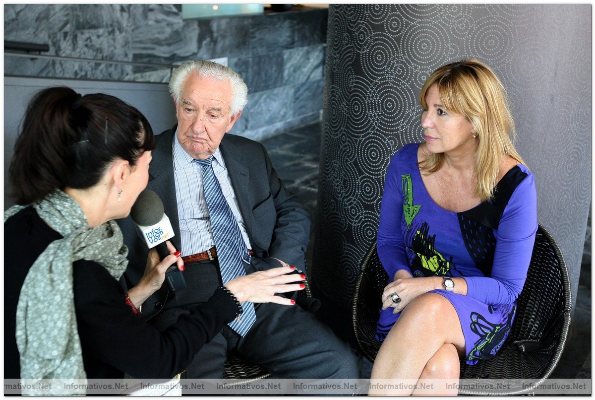 BCN.01.OCT.010.- Entrevista a Ramiro Santisteban, superviviente del campo de concentracin de Mauthausen y protagonista de la novela "Amanece en Pars", por Paloma Sanz.