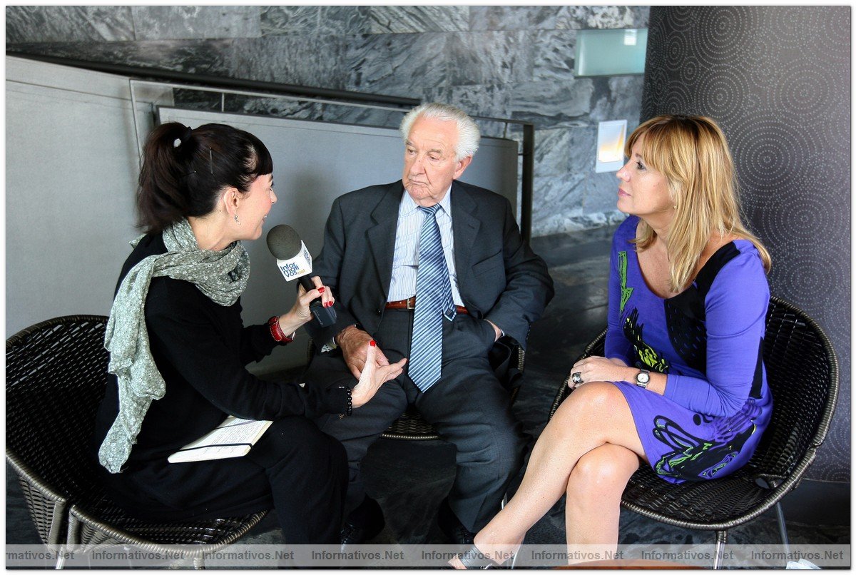 BCN.01.OCT.010.- Entrevista a Ramiro Santisteban, superviviente del campo de concentracin de Mauthausen y protagonista de la novela "Amanece en Pars", por Paloma Sanz.