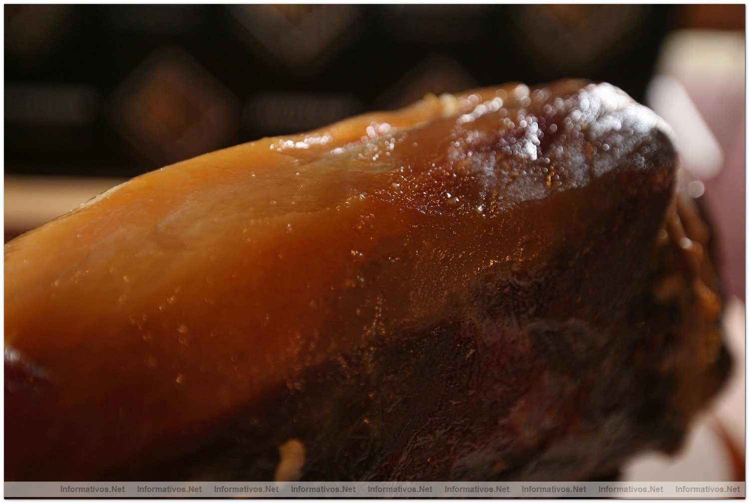 BCN07OCT010.- Presentacin del Jamn Ibrico Puro de Bellota Arturo Snchez Premium  Reserva de 2005