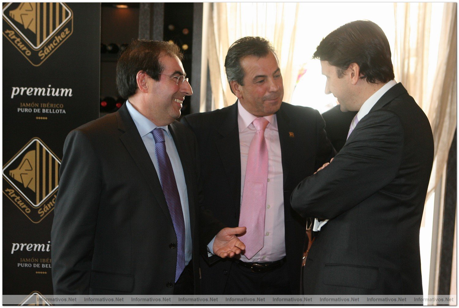 BCN07OCT010.- Presentacin del Jamn Ibrico Puro de Bellota Arturo Snchez Premium  Reserva de 2005