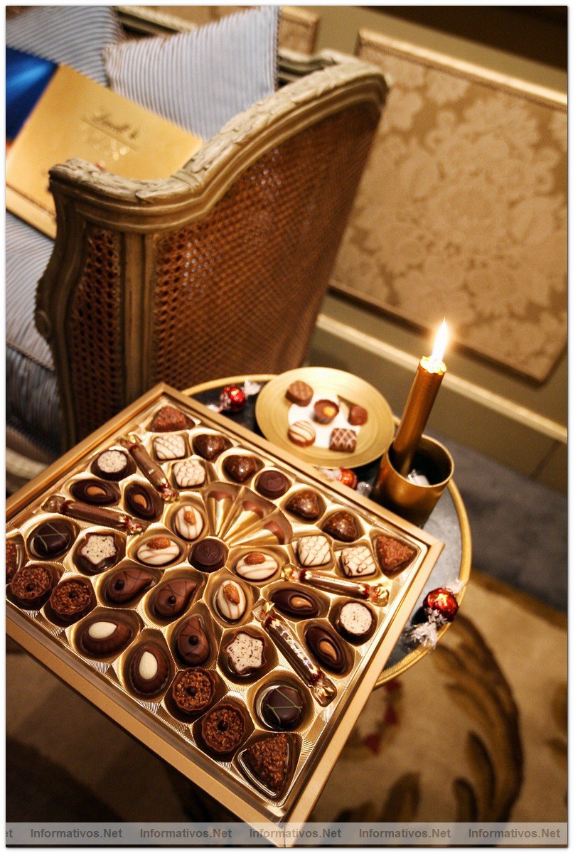 BCN21SEP010.- Presentacin de la coleccin de Lindt para el Invierno 2010 en el Hotel Palace de Barcelona
