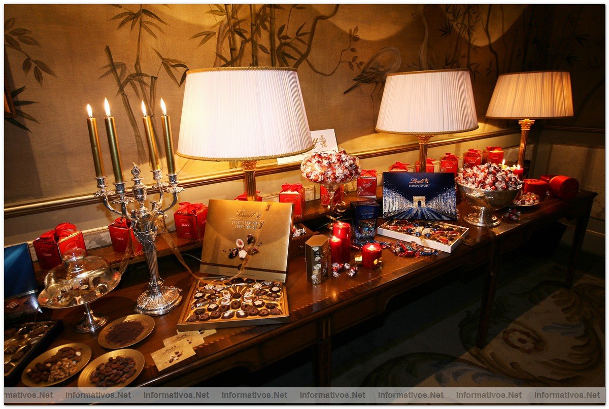 BCN21SEP010.- Presentacin de la coleccin de Lindt para el Invierno 2010 en el Hotel Palace de Barcelona