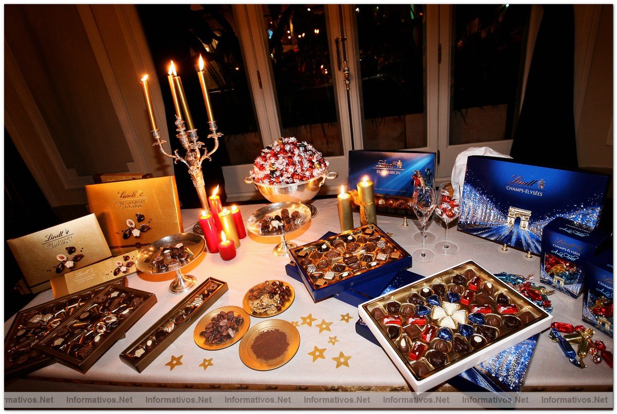 BCN21SEP010.- Presentacin de la coleccin de Lindt para el Invierno 2010 en el Hotel Palace de Barcelona