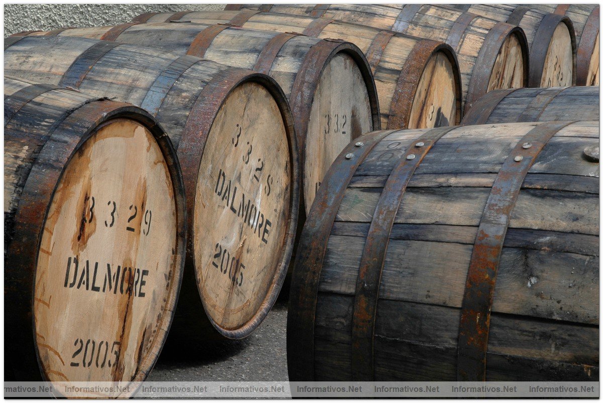 Destilera de Dalmore, donde se ha producido el Trinitas de 64 aos: la botella de whisky ms cara y exclusiva del mundo limitada a tres unidades