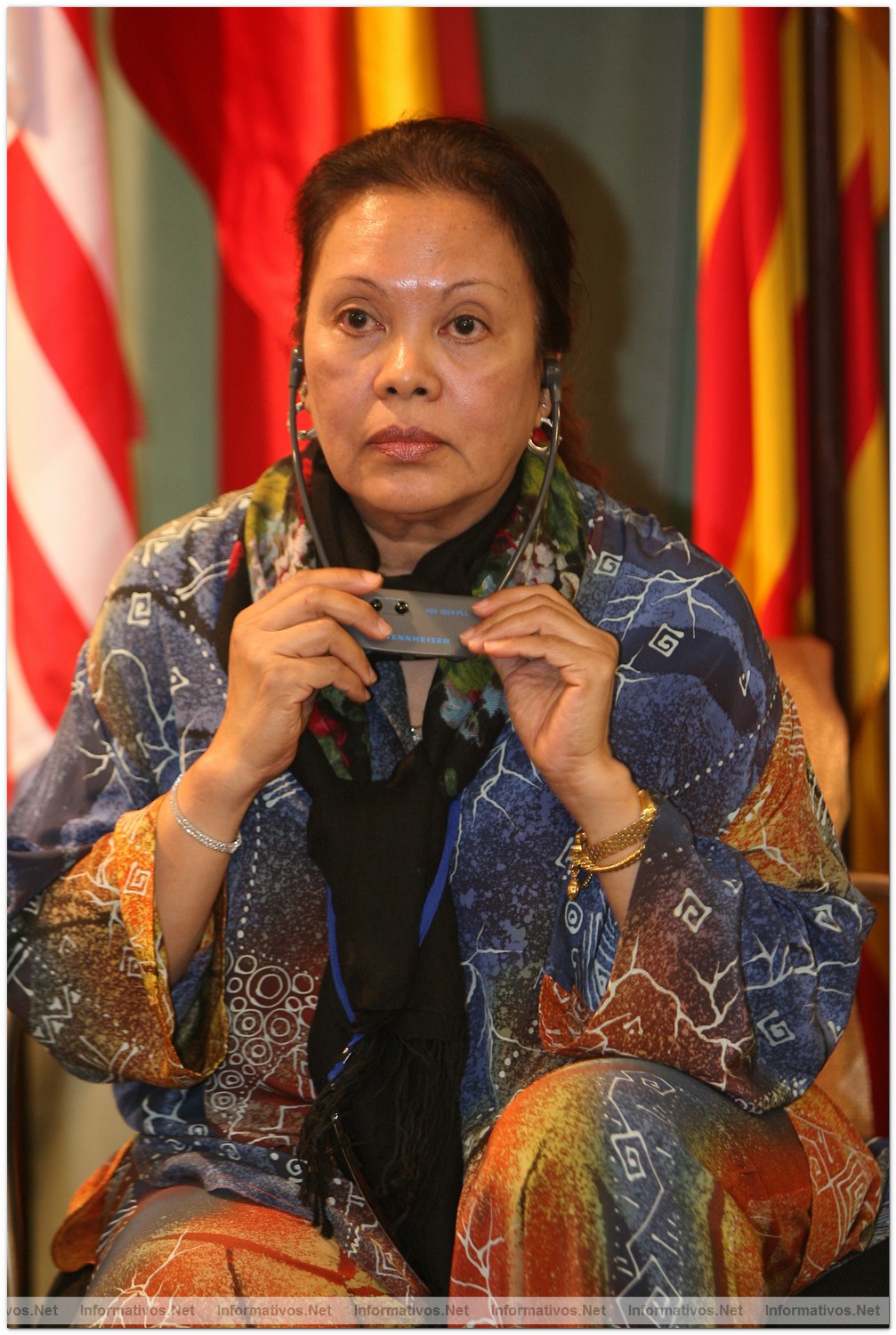 BCN13OCT010.- Presentación del patrimonio creativo del Estado de Terengganu (Malasia): Fatimah Ismail