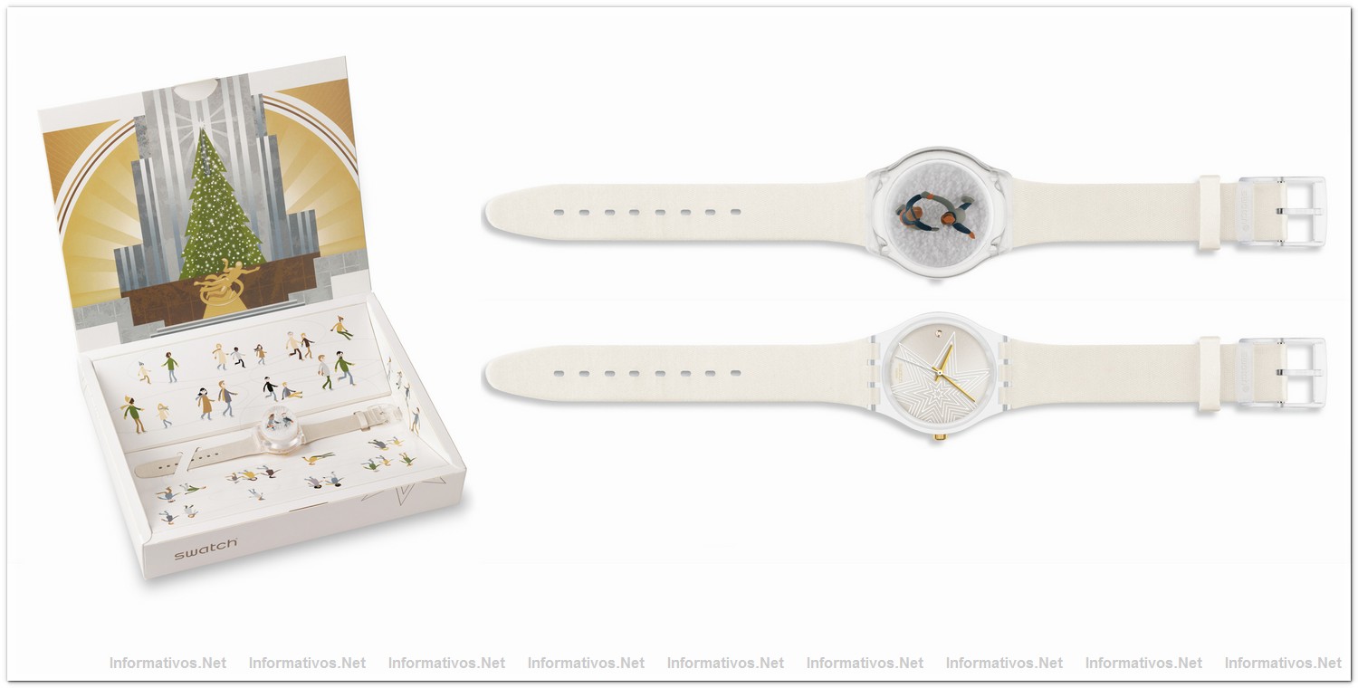Swatch Snow Dance, un reloj especial para Navidad 2010 en edición limitada a 7.777 unidades. PVP 73 eu