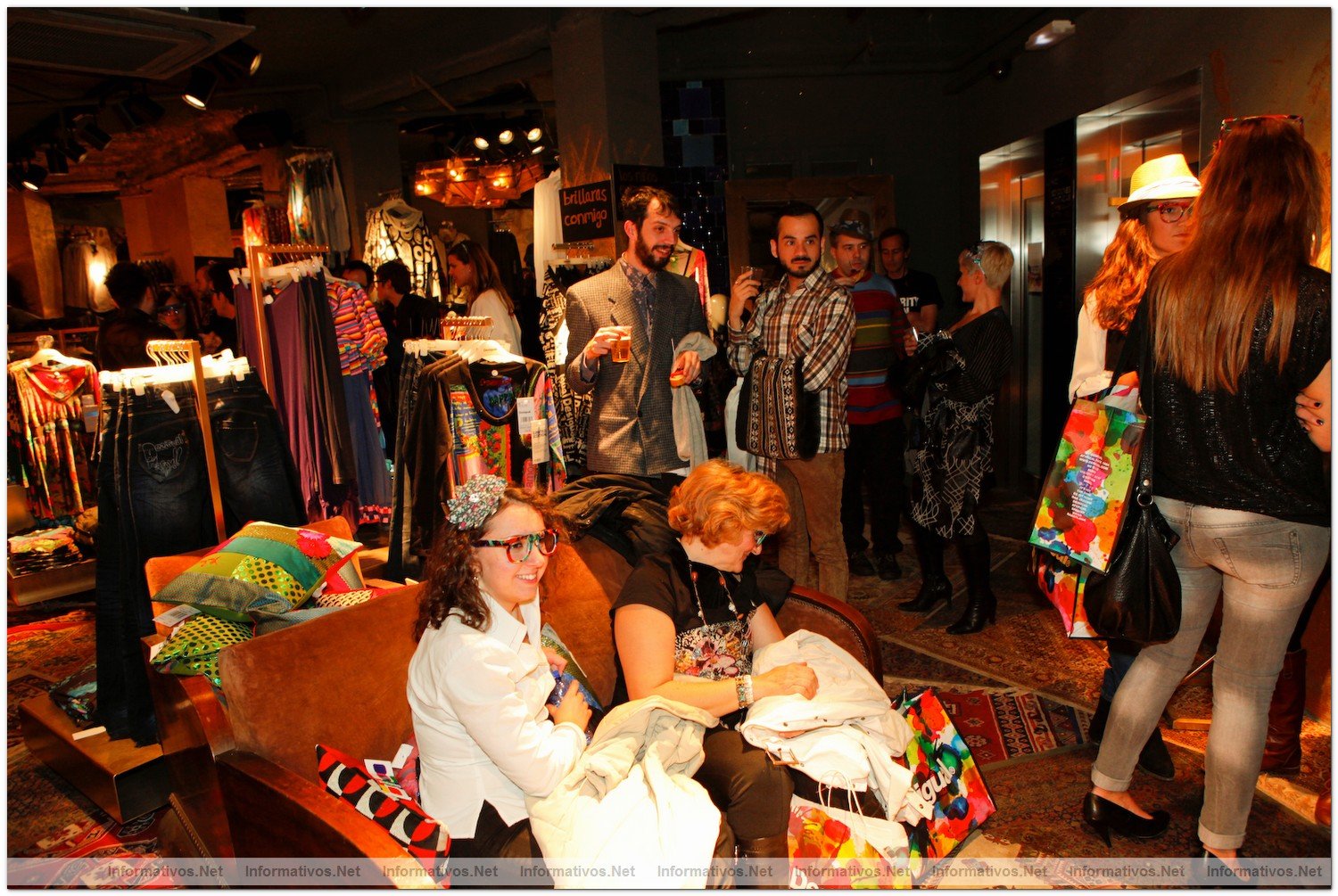 MAD16NOV010.- Apertura de la tienda Desigual ms grande del mundo, en el centro de Madrid