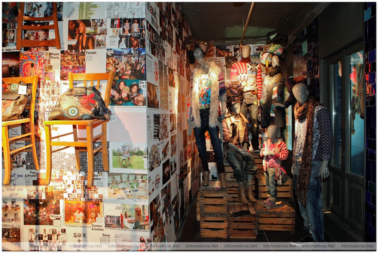 MAD16NOV010.- Apertura de la tienda Desigual ms grande del mundo, en el centro de Madrid