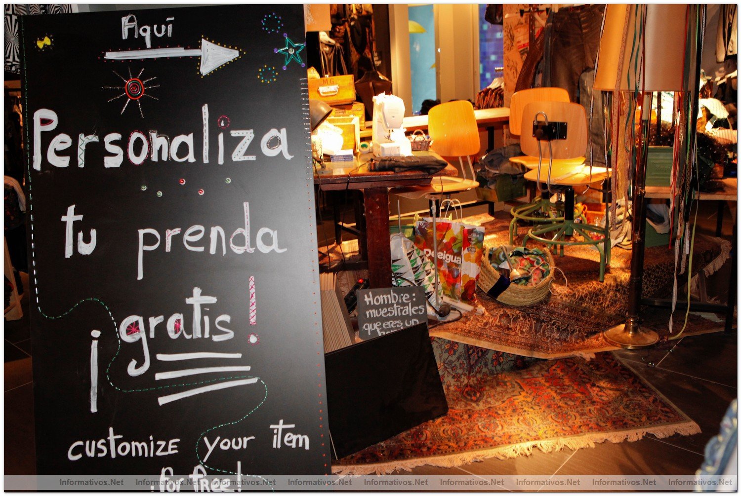 MAD16NOV010.- Apertura de la tienda Desigual ms grande del mundo, en el centro de Madrid