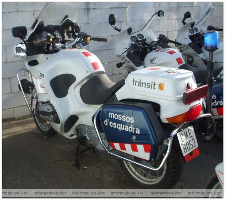 BCN18NOV010.- Foto de algunas de las motos de los Mossos d'Esquadra que Interior subastar el prximo da 24 Nov.