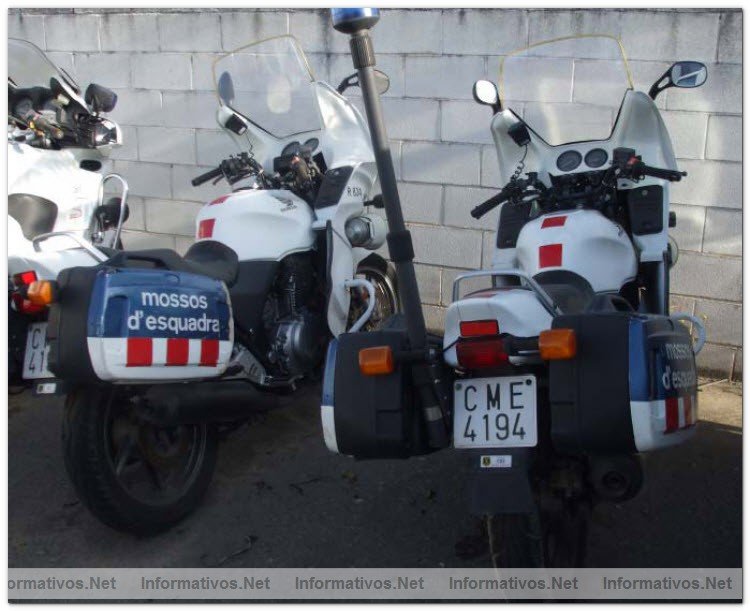 BCN18NOV010.- Foto de algunas de las motos de los Mossos d'Esquadra que Interior subastar el prximo da 24 Nov.