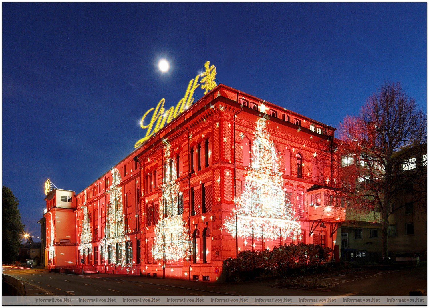 Lindt da el pistoletazo de salida a la Navidad con su monumental encendido de luces