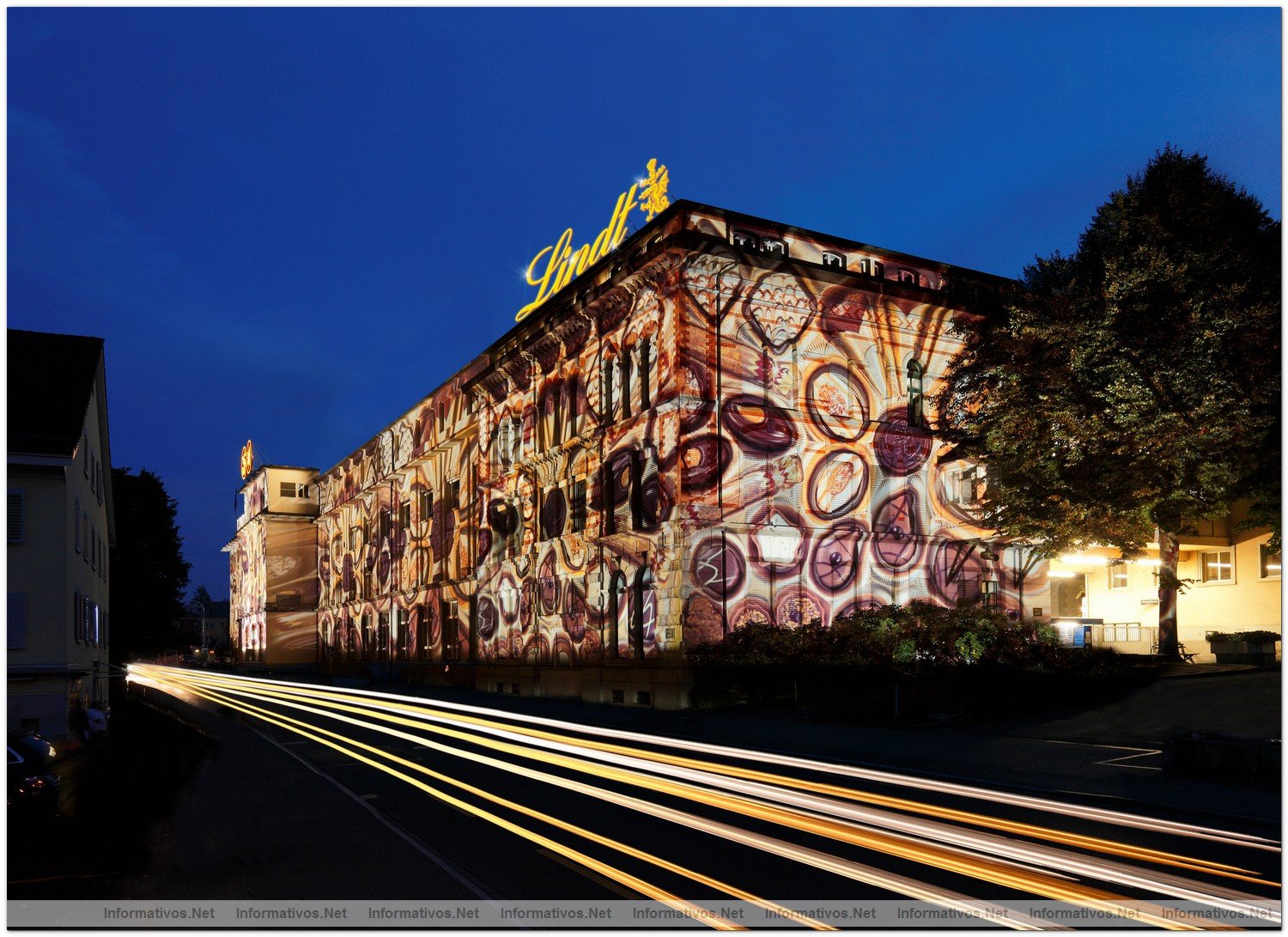 Lindt da el pistoletazo de salida a la Navidad con su monumental encendido de luces