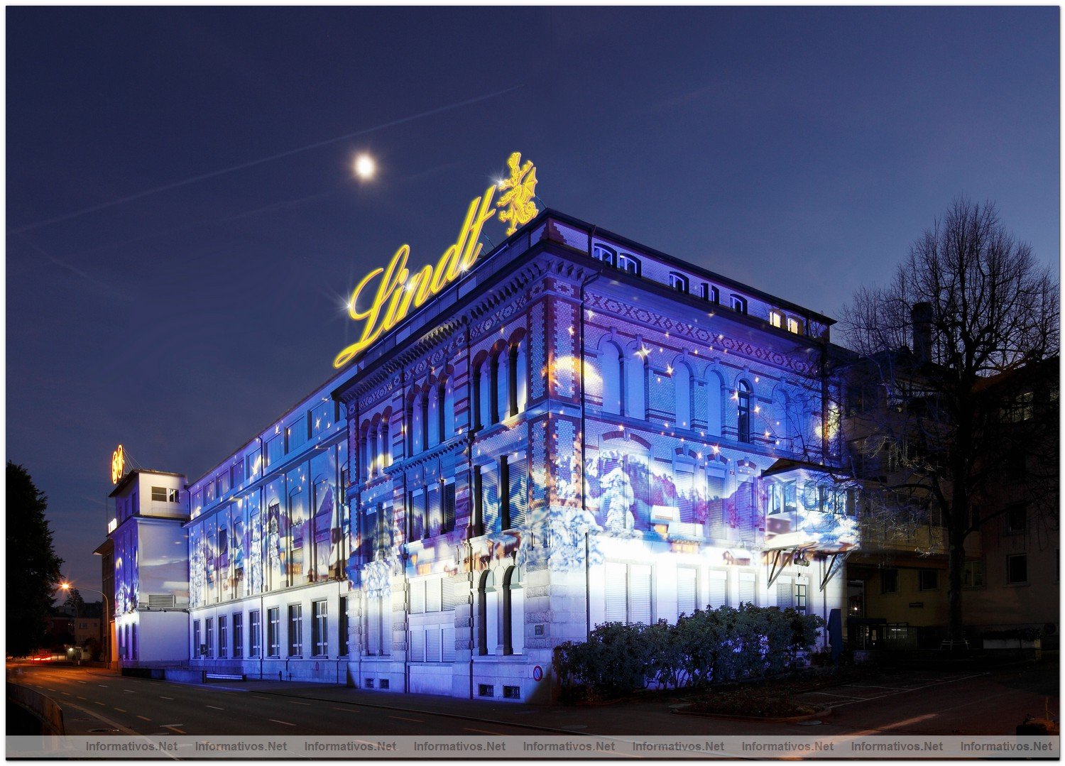 Lindt da el pistoletazo de salida a la Navidad con su monumental encendido de luces