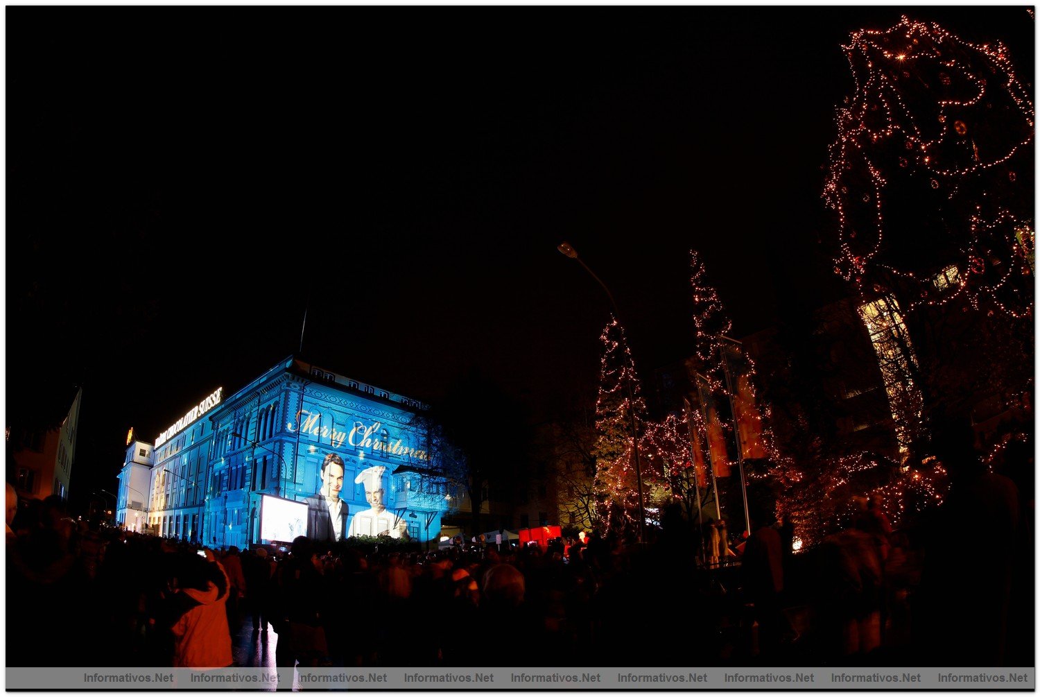 Lindt da el pistoletazo de salida a la Navidad con su monumental encendido de luces