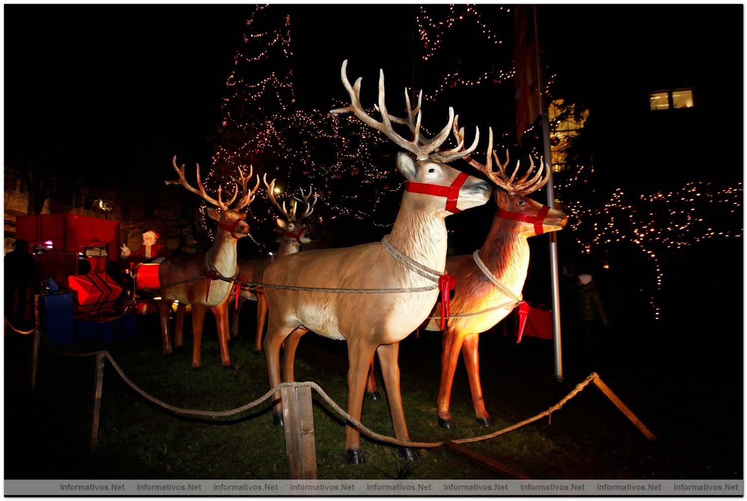 Lindt da el pistoletazo de salida a la Navidad con su monumental encendido de luces