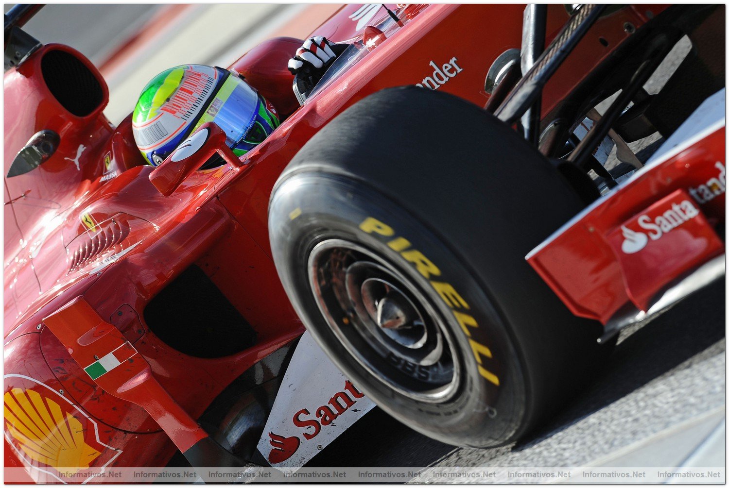 Abu Dhabi NOV010.- Primeros tests oficiales de las escuderas de F1 con los neumticos Pirelli