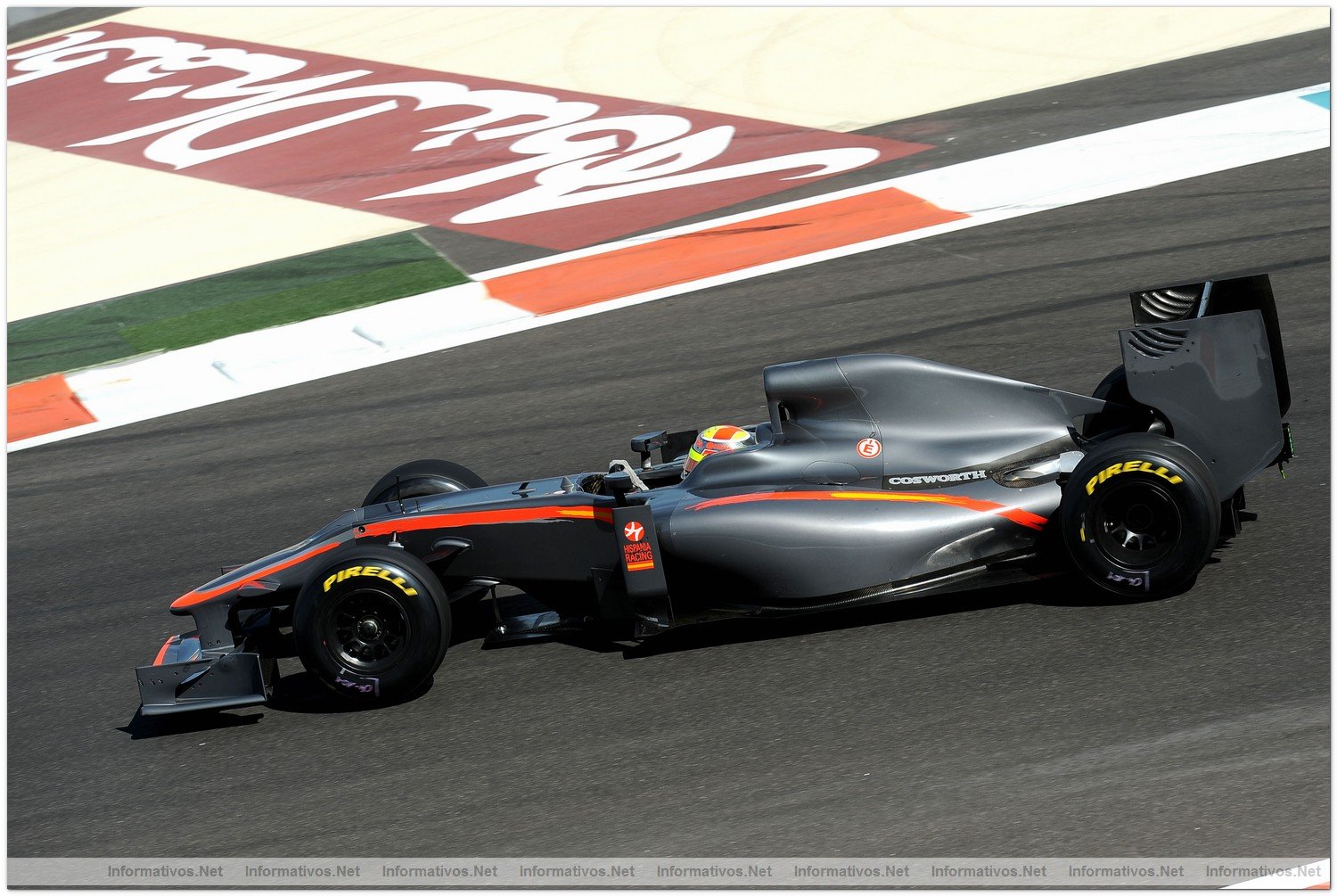Abu Dhabi NOV010.- Primeros tests oficiales de las escuderas de F1 con los neumticos Pirelli