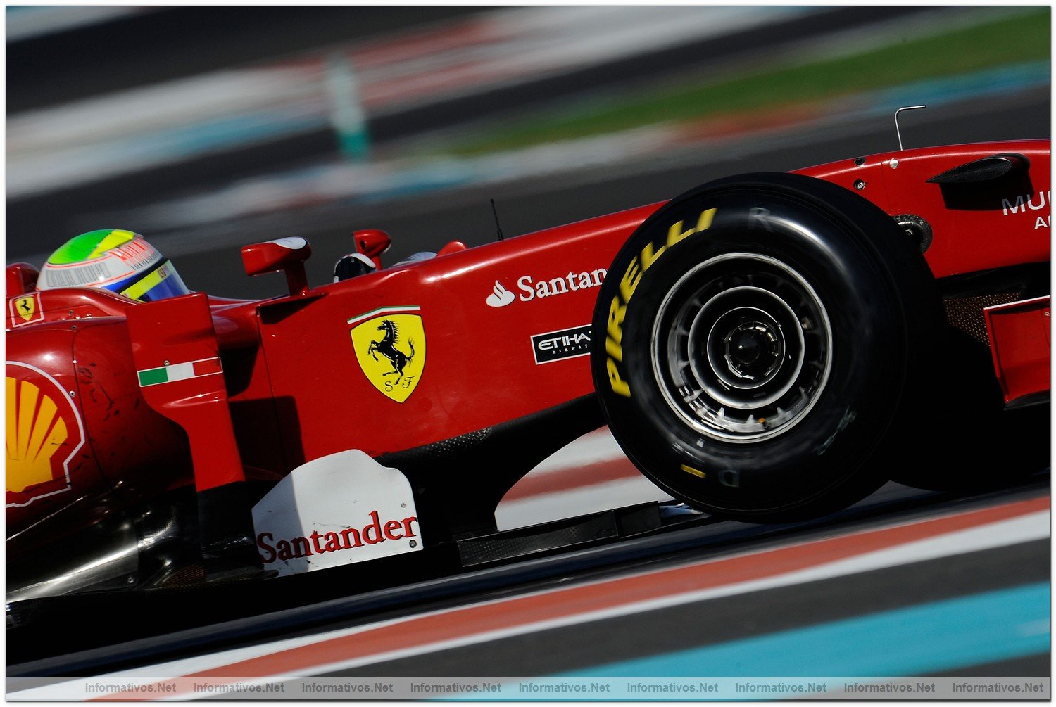 Abu Dhabi NOV010.- Primeros tests oficiales de las escuderas de F1 con los neumticos Pirelli