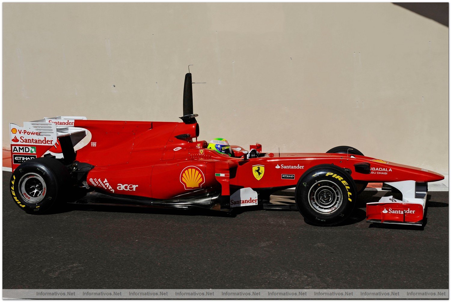 Abu Dhabi NOV010.- Primeros tests oficiales de las escuderas de F1 con los neumticos Pirelli