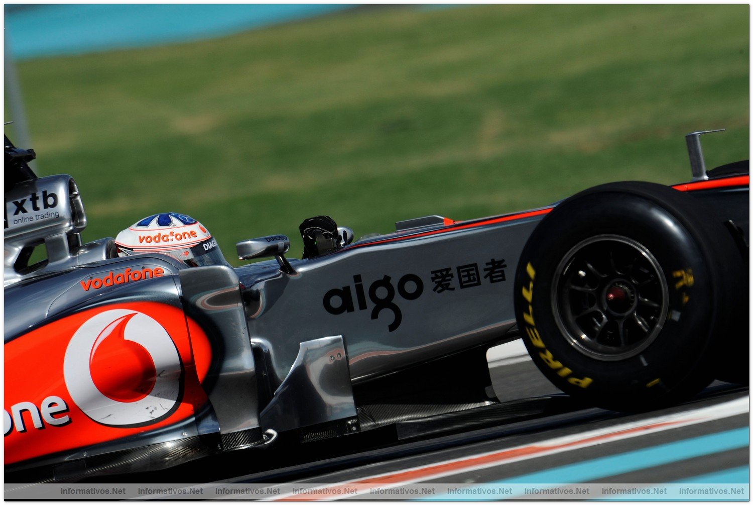Abu Dhabi NOV010.- Primeros tests oficiales de las escuderas de F1 con los neumticos Pirelli