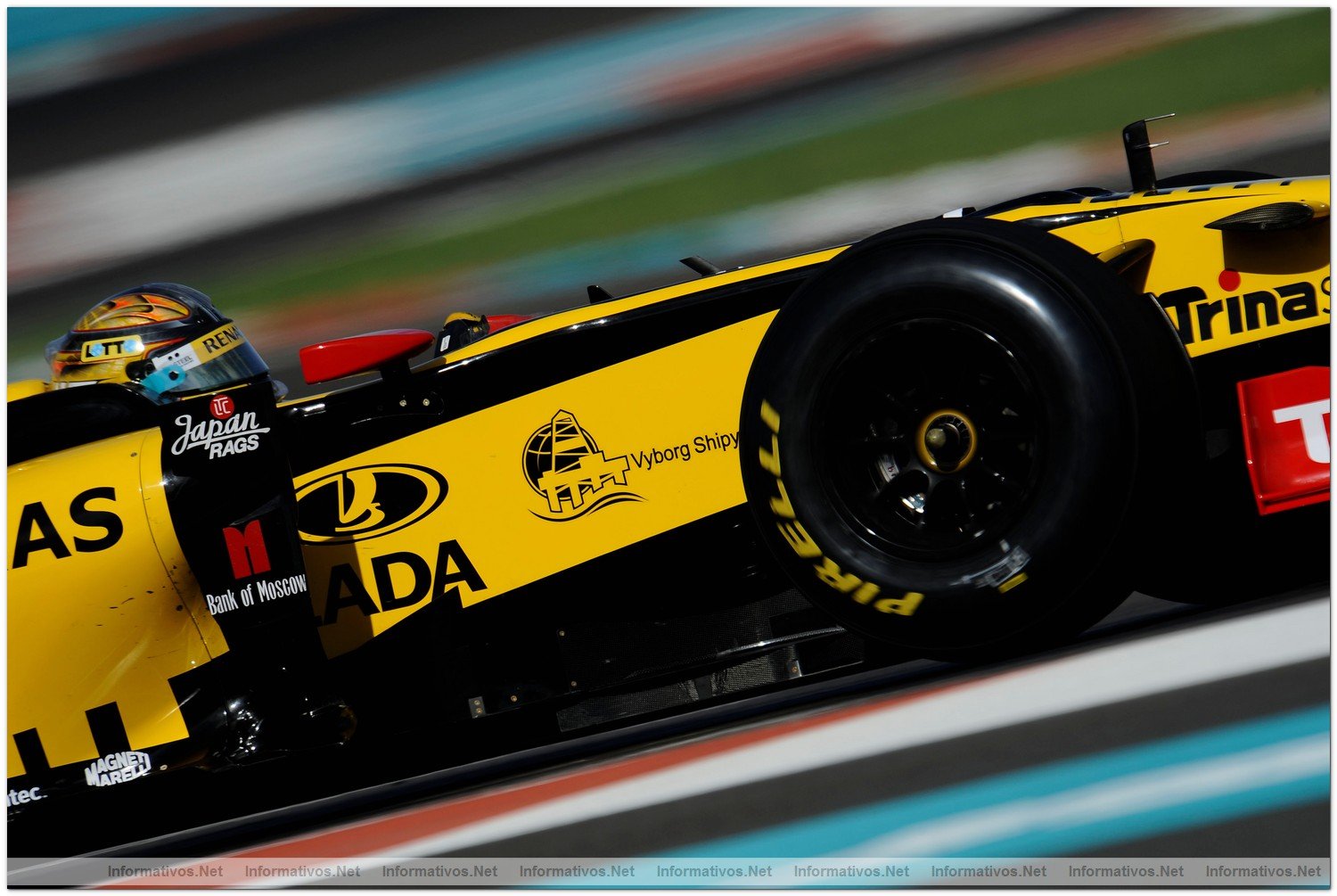 Abu Dhabi NOV010.- Primeros tests oficiales de las escuderas de F1 con los neumticos Pirelli