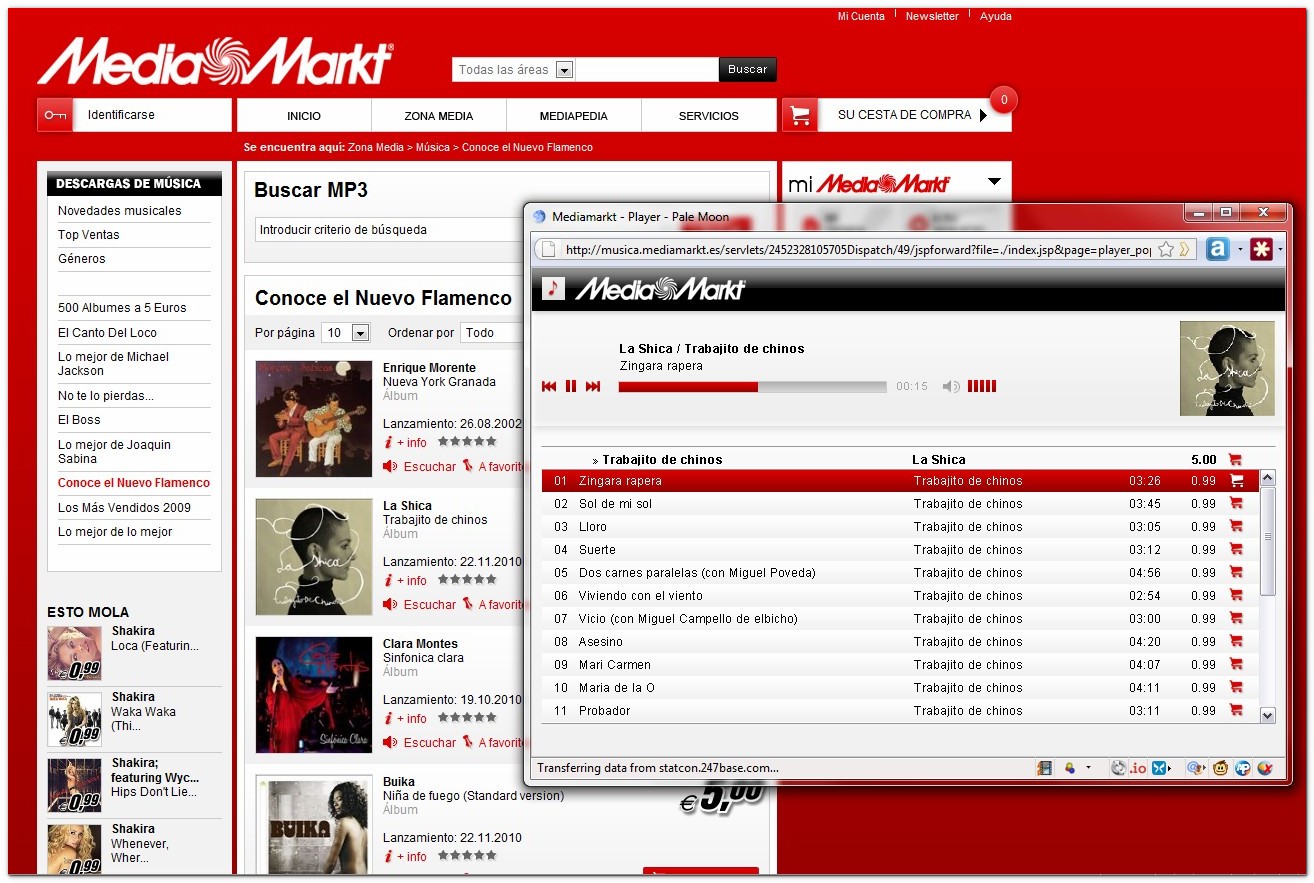 BCNNOV010.- Media Markt lanza su plataforma online de descarga de música: MediaDownload