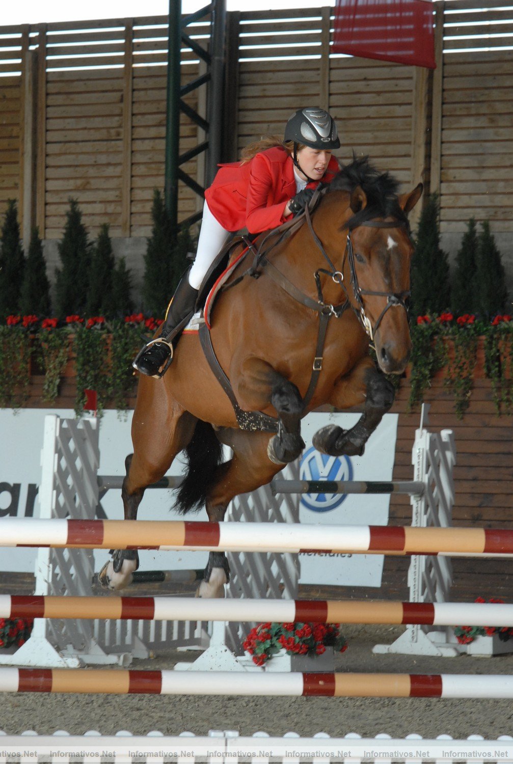 Concurso Internacional del Polo 2010: la espaola Diana Piera montando a Nantevil