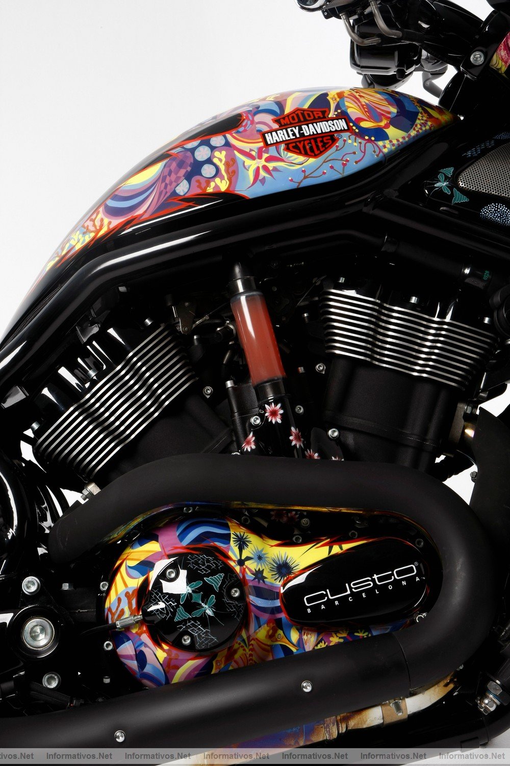 La Harley Custo Edicin Limitada a 1 unidad exclusiva. Se subasta el prximo 21 de Diciembre de 2010. Detalle.