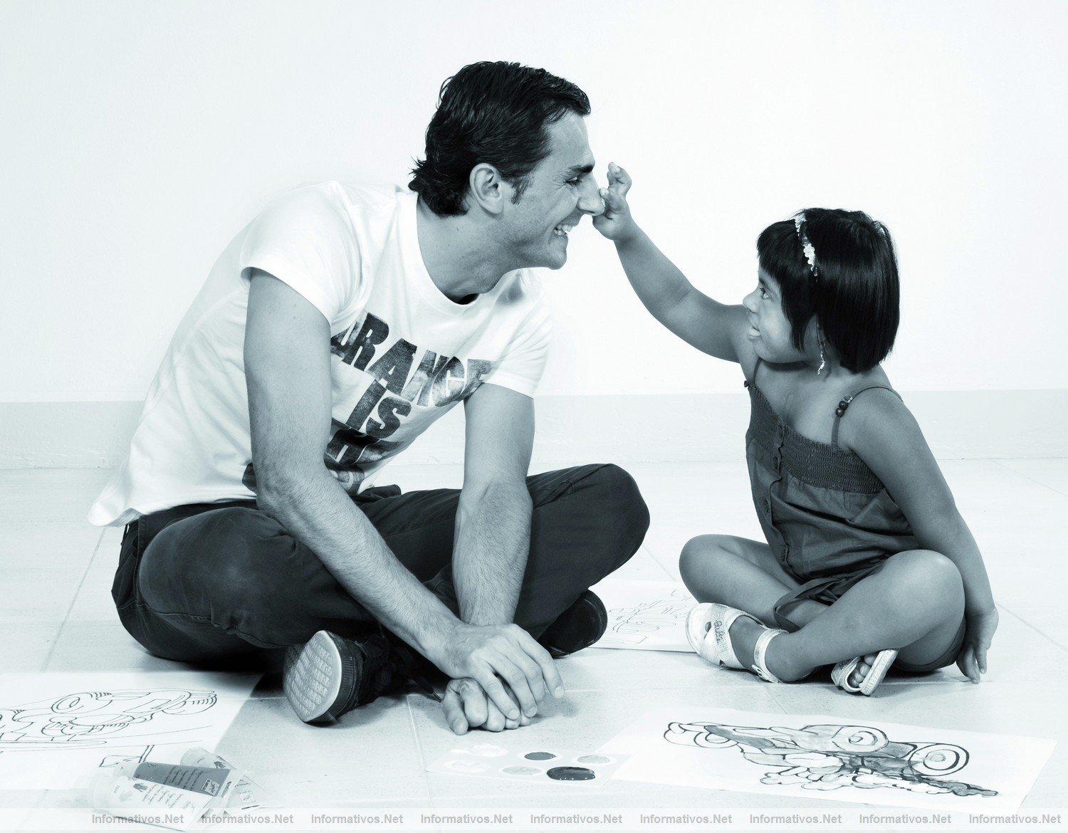 Anabel y el piloto de Frmula 1 Pedro Martnez  de la Rosa (fotografiado por Rosa Castells)