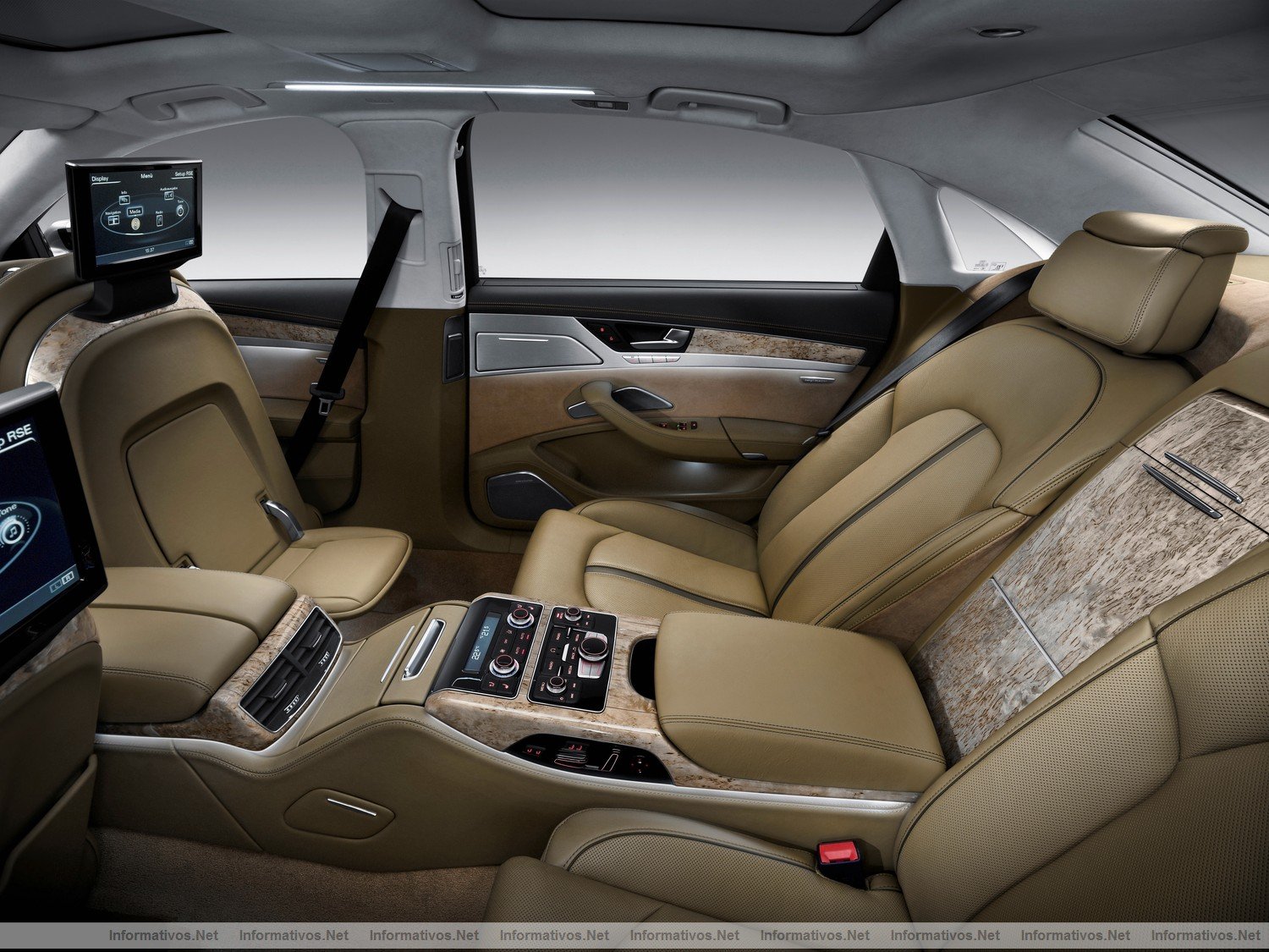 Interior del Audi A8L