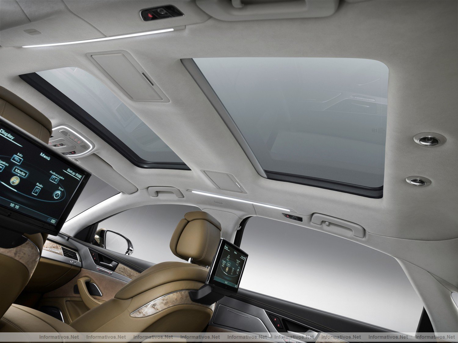 Interior del Audi A8L