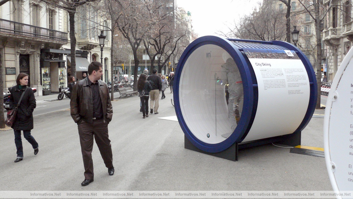 BCN19ENE011.- El traje que te transporta: las nuevas ideas para modelos de movilidad innovadores. Una iniciativa del Instituto Europeo di Design y BMW.