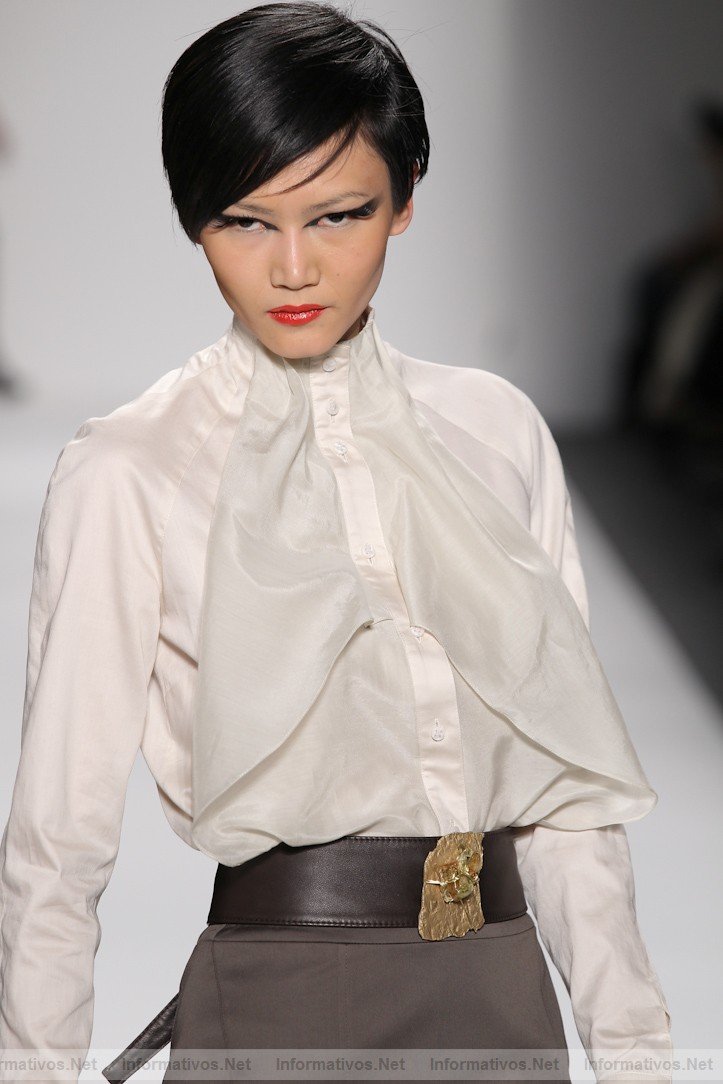Toni Francesc presented the 2011 Fall Winter Collection in the Studio at the Fall Winter 2011 Mercedes Benz Fashion Week in Lincoln Center on February 12, 2011, entitled GARUD, a modern-day interpretation of the legendary Phoenix bird.