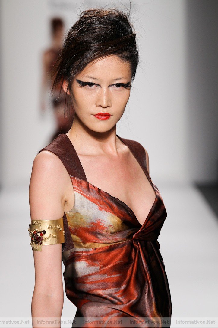 Toni Francesc presented the 2011 Fall Winter Collection in the Studio at the Fall Winter 2011 Mercedes Benz Fashion Week in Lincoln Center on February 12, 2011, entitled GARUD, a modern-day interpretation of the legendary Phoenix bird.