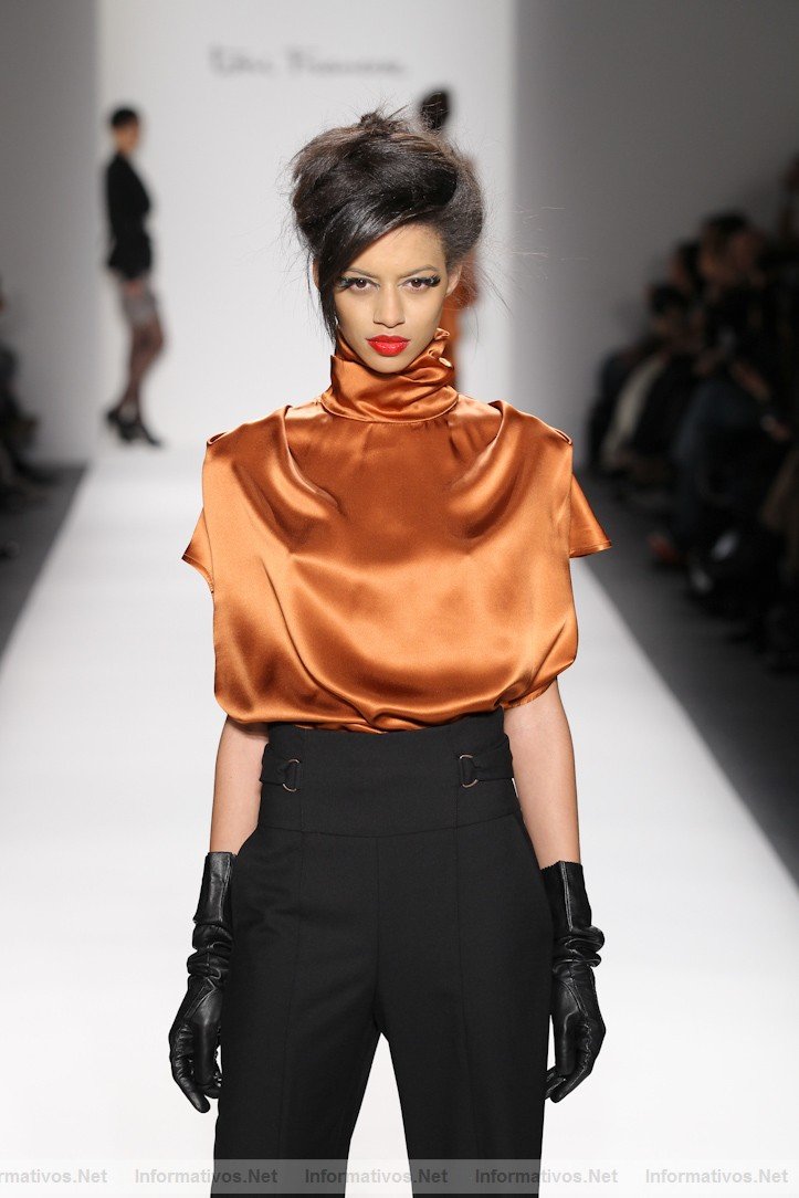 Toni Francesc presented the 2011 Fall Winter Collection in the Studio at the Fall Winter 2011 Mercedes Benz Fashion Week in Lincoln Center on February 12, 2011, entitled GARUD, a modern-day interpretation of the legendary Phoenix bird.