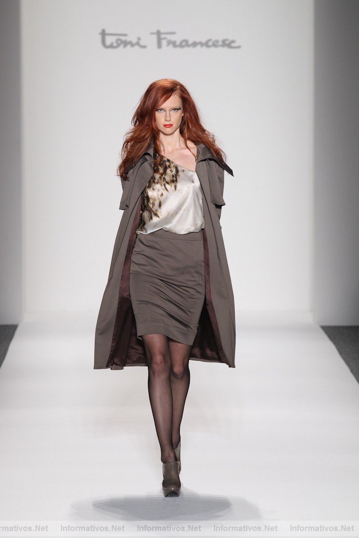 Toni Francesc presented the 2011 Fall Winter Collection in the Studio at the Fall Winter 2011 Mercedes Benz Fashion Week in Lincoln Center on February 12, 2011, entitled GARUD, a modern-day interpretation of the legendary Phoenix bird.