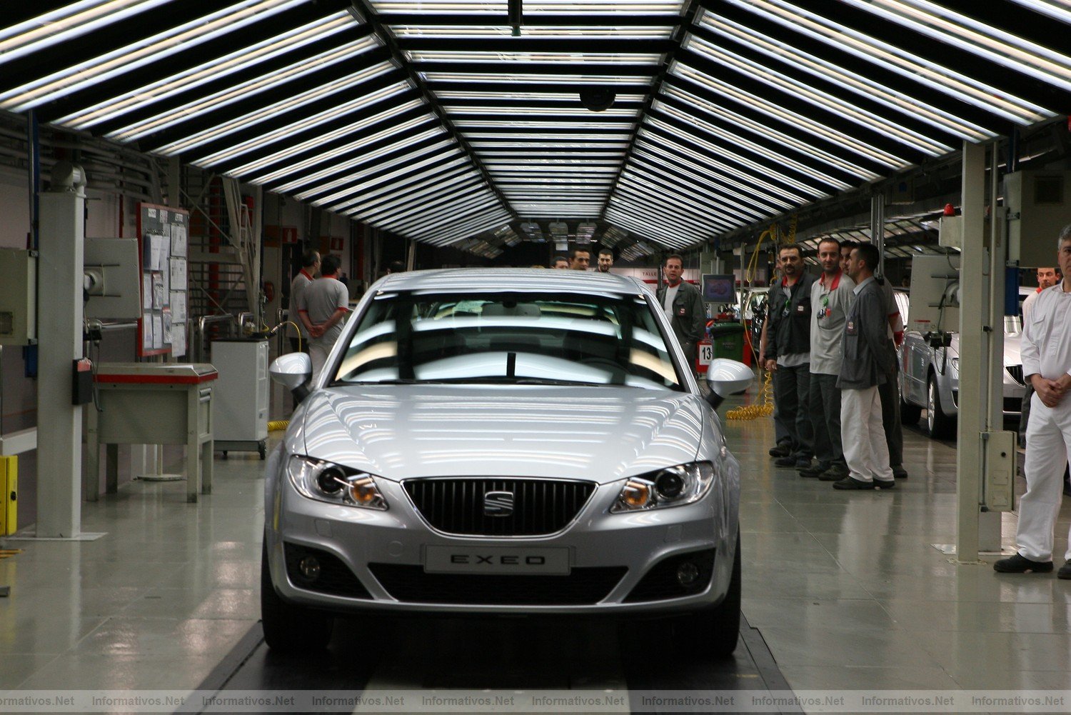 FEB2009.- Lnea de fabricacin del SEAT Exeo en Martorell