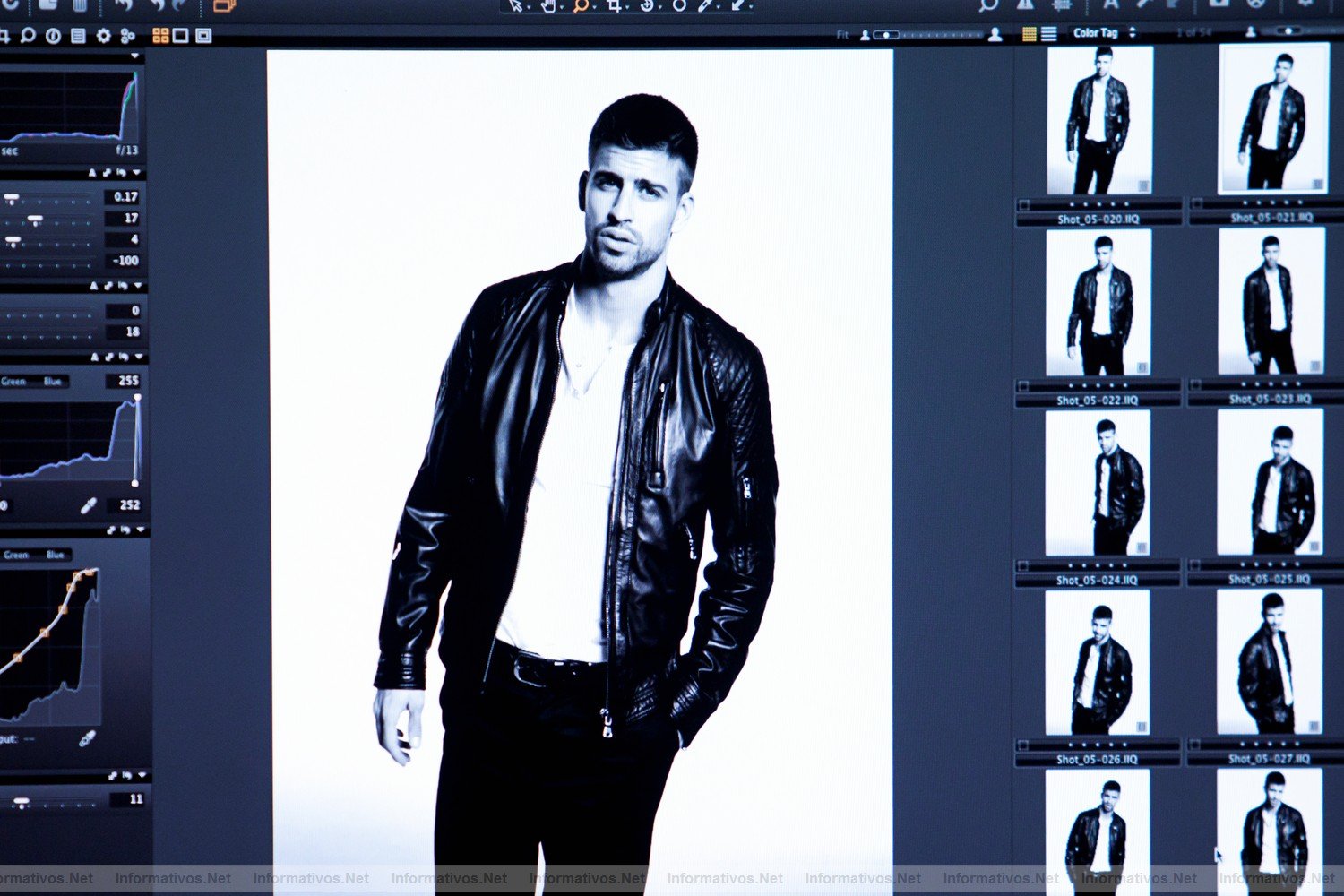 Making of de la campaa 2001 de MNG con Gerard Piqu