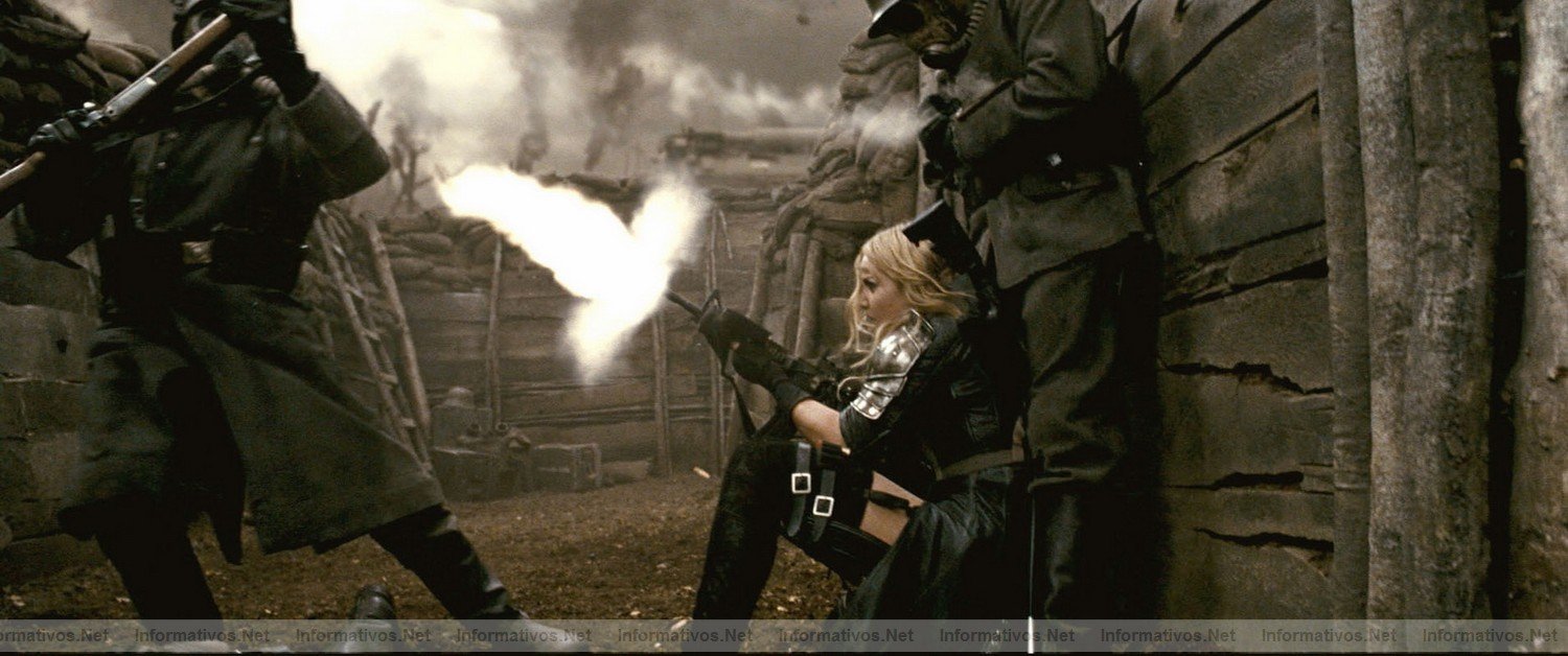 EMILY BROWNING as Babydoll in Warner Bros. Pictures and Legendary Pictures epic action fantasy SUCKER PUNCH, a Warner Bros. Pictures release.