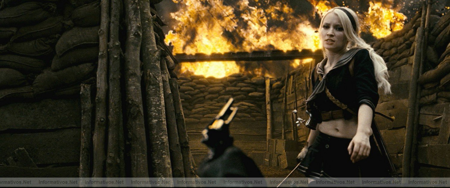 EMILY BROWNING as Babydoll in Warner Bros. Pictures and Legendary Pictures epic action fantasy SUCKER PUNCH, a Warner Bros. Pictures release.