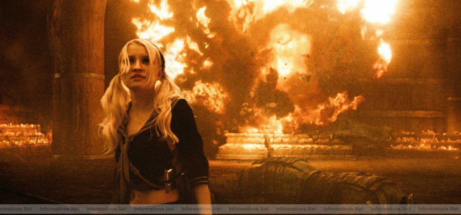 EMILY BROWNING as Babydoll in Warner Bros. Pictures and Legendary Pictures epic action fantasy SUCKER PUNCH, a Warner Bros. Pictures release.