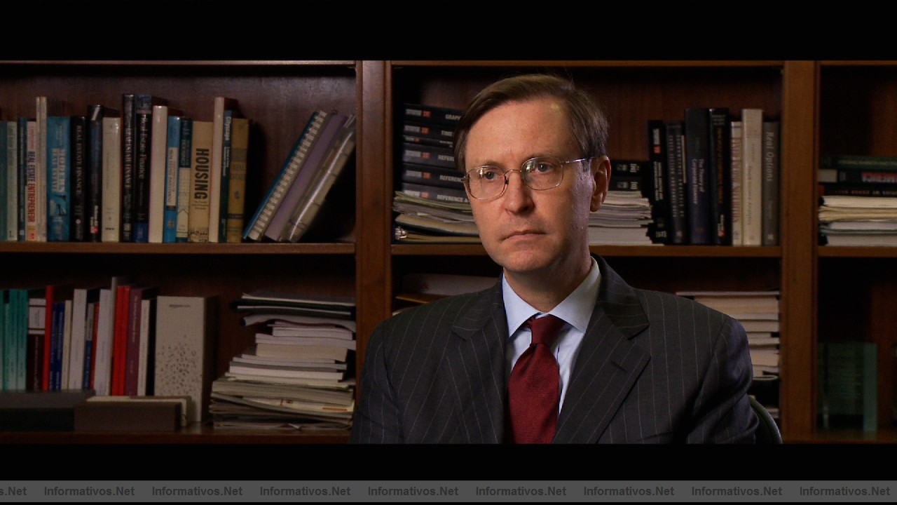Glenn Hubbard, 
Chief Economic Advisor, Bush Administration; Dean, Columbia Business School.
Photo by Representational Pictures, Courtesy of Sony Pictures Classics