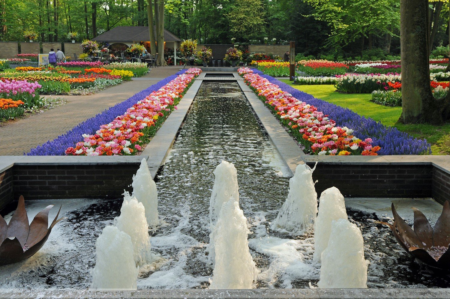 MAZ011.- Bettina Wulff, esposa del presidente de la Repblica Federal de Alemania, ha inaugurado  la 62 exposicin de flores de Keukenhof