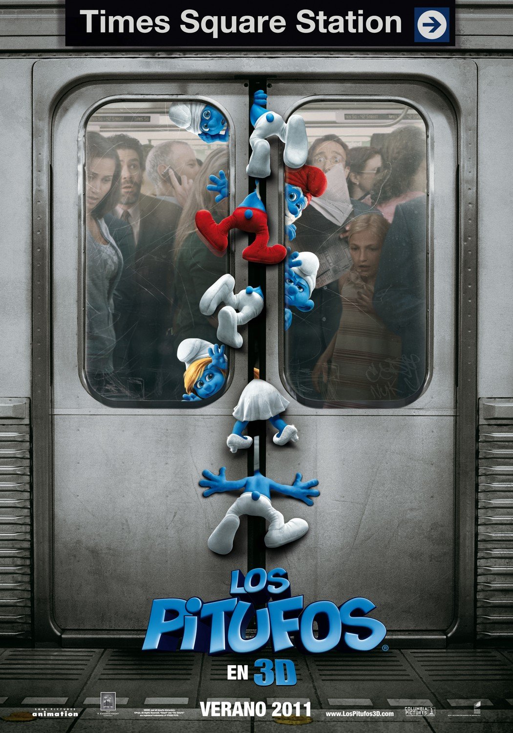 LOS PITUFOS  3D: estreno verano 2011